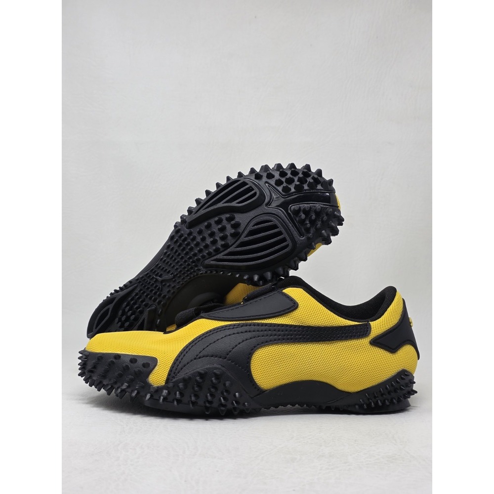 PUMA Yellow/Black Strap Low Top Athletic Sneakers Youth Size 5 403729-06 New